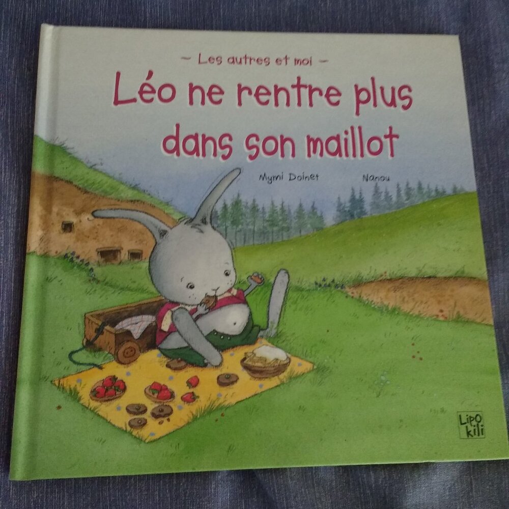 Leo ne rentre plus dans son maillot by Mymi Doinet 2002 French New hardcover